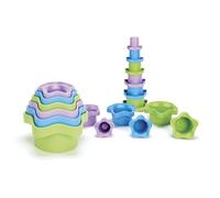 Green Toys My First Stacking Cups - 6+ Months Purple/Blue/Green