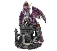 Green Tree - Bruciatore di incenso "Dragon on Castle Backflow"