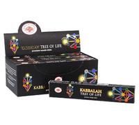 GREEN TREE CO. Kabbalah - Bastoncini di incenso arrotolati a Mano, Confezione da 15 g
