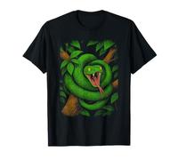 Green Tree Python | Jungle Pop Art | Snake Design per Bambini Maglietta