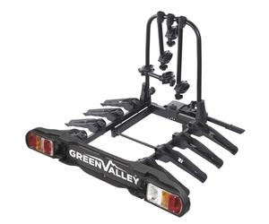 GREEN VALLEY 160516 Portabici gancio traino