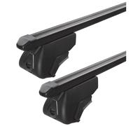 Green Valley Barre da Tetto 1229360 Easy One Acciaio 120 cm Premontate Set di 2