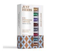 Green Velly herbs 8 in 1 Herbal Metallic-shimmer finish, Long Lasting & Ultra Smooth Eye Shadow Lidsticks with Kumkumadi - 12gm