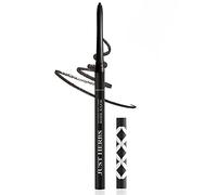 Green Velly Herbs Retractable 2 in 1 Herbal Eyeliner + Kajal with Almond Oil & Vitamin E, 11 Hour Stay, Singlestroke, Smudgeproof & Fadeproof - Black 0.3g