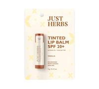 Green Velly Herbs Tinted Lip Balm for Men and Women with SPF 20+ for Dark Lips to Lighten 4 g (vanilla)