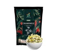 Green Velly Organic Chamomile Tea (100 Gm) - Whole Flowers - Detox Tea - Aid Sleep