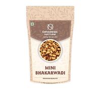 Green Velly Organic Nature Mini Bhakarwadi - Party Snack - Crispy and Tasty (200 Gram)