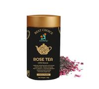 Green Velly Rose Petals 50Gm Shade Dried Gulab Patti For Tea, Skin, Face Mask For Fairness, Tanning & Glowing Skin | Herbal Tea