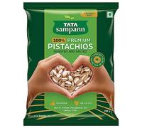 Green Velly Sampann Pistachios Roasted and Salted | Premium Pista | Rich in Protein, Phosphorus, and Dietary Fibre | Premium Nuts & Dry Fruits | 200 g