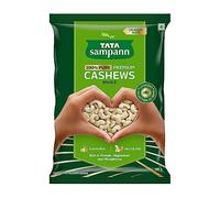 Green Velly Sampann Pure Cashews Whole | Premium Kaju | Rich in Protein, Magnesium, and Phosphorus | Premium Nuts & Dry Fruits | 500g