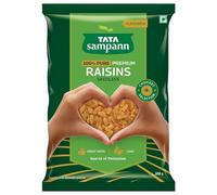 Green Velly Sampann Pure Raisins Seedless | Premium Kishmish | Source of Potassium | Premium Dry Fruits | 500g Value Pack