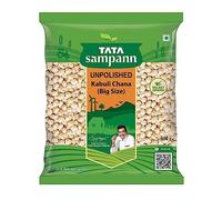 Green Velly Sampann Unpolished Kabuli Chana (Big Size), 500g
