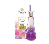 Green Velly Yardly London Morning Dew Perfume| Fresh Floral Scent| 90% Naturally Derived| Lilly of Valley & Frangipani| Perfume for Women| 100ml