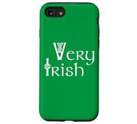 Green Very Irish St. Patrick's Day Ireland Celtic Font Custodia per iPhone SE (2020) / 7/8