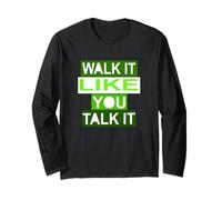 Green Walk/Talk IT Grafica verde Maglia a Manica