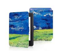 (Green Wheat Field, Paperwhite 2 2013) Custodia Smart Cover in similpelle PU per Kindle Paperwhite da 6" (1-7ª generazione).