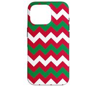 Green White Red Hungary Tricolor Zigzag Line Geomtery Patten Custodia per iPhone 16 Pro