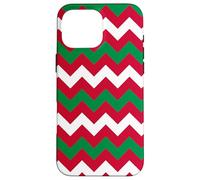 Green White Red Hungary Tricolor Zigzag Line Geomtery Patten Custodia per iPhone 16 Pro Max