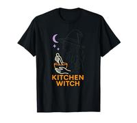 Green Witch Kitchen Witch Vintage - Strega da Donna Maglietta