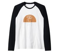 Green Witch Mint Only Witch Herb Gardening Wicca Maglia con Maniche Raglan