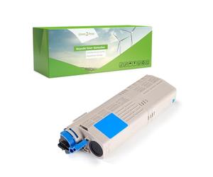 Green2Print Toner ciano 6000 pagine sostituisce OKI 46490607 Toner per OKI MC563DN, MC573DN, C532DN, C542DN
