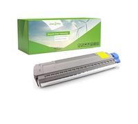 Green2Print Toner giallo 7300 pagine sostituisce OKI 44643001 Toner per OKI C801, C821