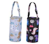GREENADSCAPE 2pezzi Borsa Termica Per Bottiglie Di Latte Design Per Mamme Isolamento Ottimale Per Allattamento Adatta Per Passeggini e Borse Pannolini Stile Elegante e Resistente