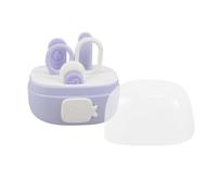 GREENADSCAPE 4pezzi Cura Per Ragazzo Ragazza Con Tagliaunghie Sicuro Forbici Per Ragazzo Ragazza Per Unghie Design Adorabilper Rendere Taglio Delle Unghie Un Gioco Include Custodia Per