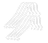 GREENADSCAPE 8 Pezzi Sandali Supporto Acrilico Scarpa Espositore Supporto Per Scarpe Negozio Di Scarpe Espositore Acrilico Scarpa Supporto Inserto Scarpe Supporti Sandali Acrilici Espositori