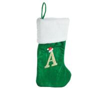 GREENADSCAPE Calza della Befana, Calzino per La Festa di Natale, Ciondolo, Sacchetto di Caramelle di Natale, Ciondolo per Albero di Natale, Decorazione per Calza Dell'Albero di Natale, Calzini