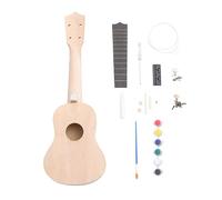 GREENADSCAPE Kit Ukulele Fai Da Te 21 Pollici in Tiglio Cutaway Strumento Musicale Hawaiian Handwork Diy Set Completo Manuale Di Istruzioni Per Costruire Un Ukulele Suonabile