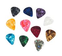 GREENADSCAPE -set Di Plettri Per Chitarra Durevoli Da 60 Pezzi A Forma Di Cuore Disponibili in Diverse Misure Per Chitarre Acustiche Ed Elettriche