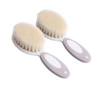 GREENADSCAPE Spazzola Per Chioma Per Ragazzo Ragazza in Lana Spazzola Cura Del Ragazzo Ragazza Conveniente Shampoo Design Testa Rotonda Delicato