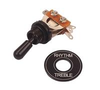 GREENADSCAPE Toggle A 3 Vie Per Chitarra Elettrica Piastra E Rondella Toggle Per Chitarra Parti Di Anello Ritmo Acuti Design Robusto