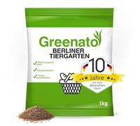 Greenato Semi di Erba Berliner Tiergarten 1 kg Semi di Prato Ornamentale | Semi Prato Crescita Rapida, Resistente e Duratura, Verde intenso, Semillas Universale, Ideale per Giardini e Spazi Verdi