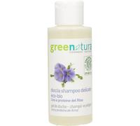Greenatural Doccia Shampoo Delicato Lino & Riso 100 ml - Shampoo