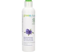 Greenatural Shower Gel & Shampoo gel doccia e shampoo 2 in 1 Linen and Rice 250 ml