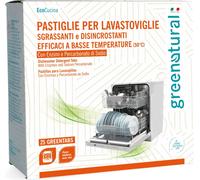 greenatural Greentabs - Pastiglie per Lavastoviglie - 25 pz.