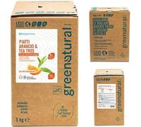 greenatural Piatti Arancio e Tea Tree - 5 kg