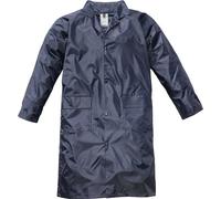 Greenbay Giacca Impermeabile Cappotto Antipioggia Cappuccio PVC XL Blu - 461031