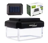 GreenBlue GB125 WW Lampada solare da palo LED 6 LED 3200K 8h