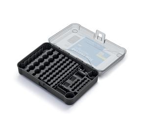 GreenBlue GB189 - Organizzatore per batterie con coperchio trasparente, 115 scomparti