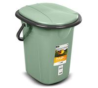 GreenBlue GB320GO toiletteTuristico Secchio Portatile 19 litri Diversi Colori (Verde-Grigio)