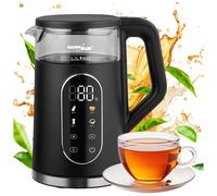 GreenBlue GB670 B Bollitore Elettrico 1,7L 2200W Vetro Nero