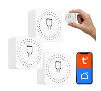 Relè WiFi da incasso Smart Tuya GreenBlue GB739 3 pezzi