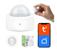 GreenBlue GB740 Sensore di Movimento Senza Fili con Misurazione della Luce Bianco Intelligente Automazione Domestica Angolo di Rilevamento 120° Portata 8 m Alimentato a Batteria CR2450
