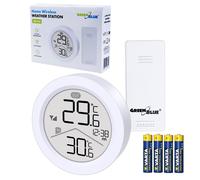 GreenBlue Stazione Meteo Wireless GB162 con sensore esterno e 4 batterie