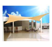 Green Blue Vela Solare Quadrato Triangolo Crema Superficie Idrofobica (Quadrato, 5m)