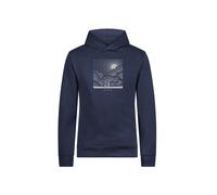 GREENBOMB Felpa 'Nature Friends' navy / bianco Uomo GREENBOMB S navy / bianco