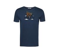 GREENBOMB Maglietta 'Animal Sloth Ice' marino Uomo GREENBOMB XL